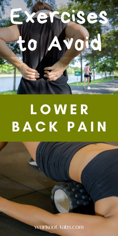 Exercises to Avoid Lower Back Pain