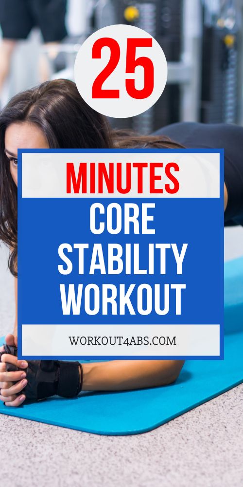 25 Minutes Core Stability Workout