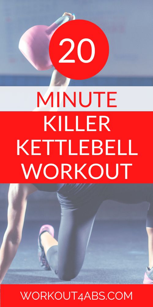 20 Minute Killer Kettlebell Workout