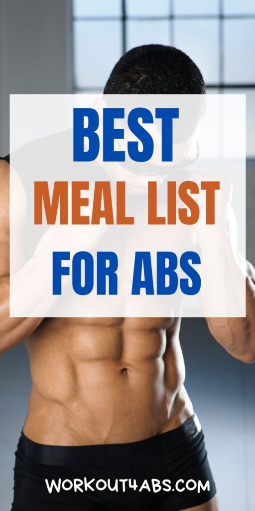 Best Meal List for Abs