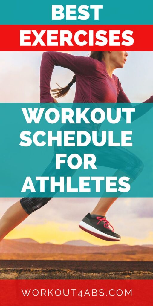 Best Exercises Workout Schedule for Athletes