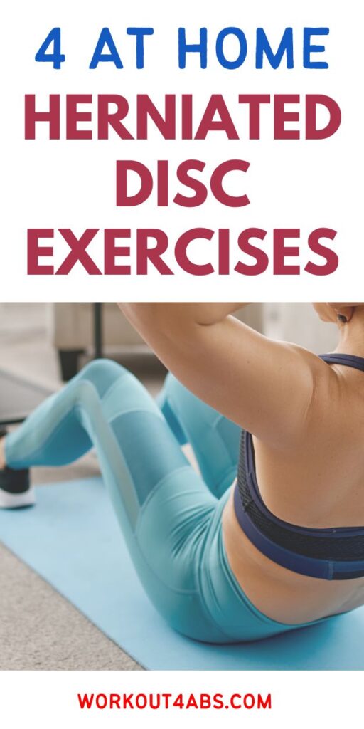4 At Home Herniated Disc Exercises