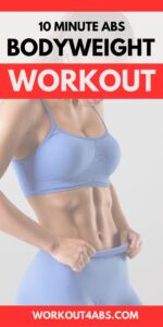 abs bodyweight workout
