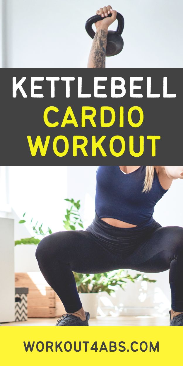Kettlebell Cardio Workout Workout For Abs Training Videos And Information