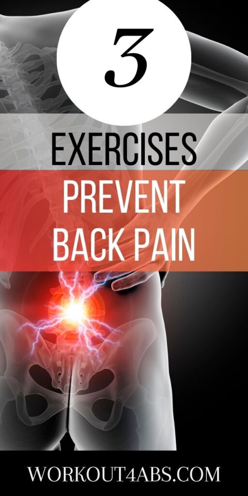 3 Exercises Prevent Back Pain