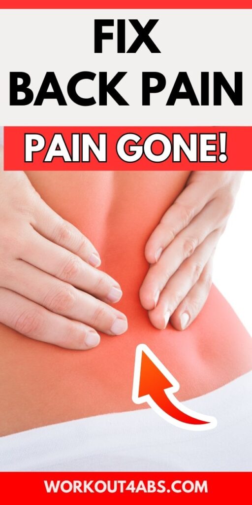Fix Back Pain Gone