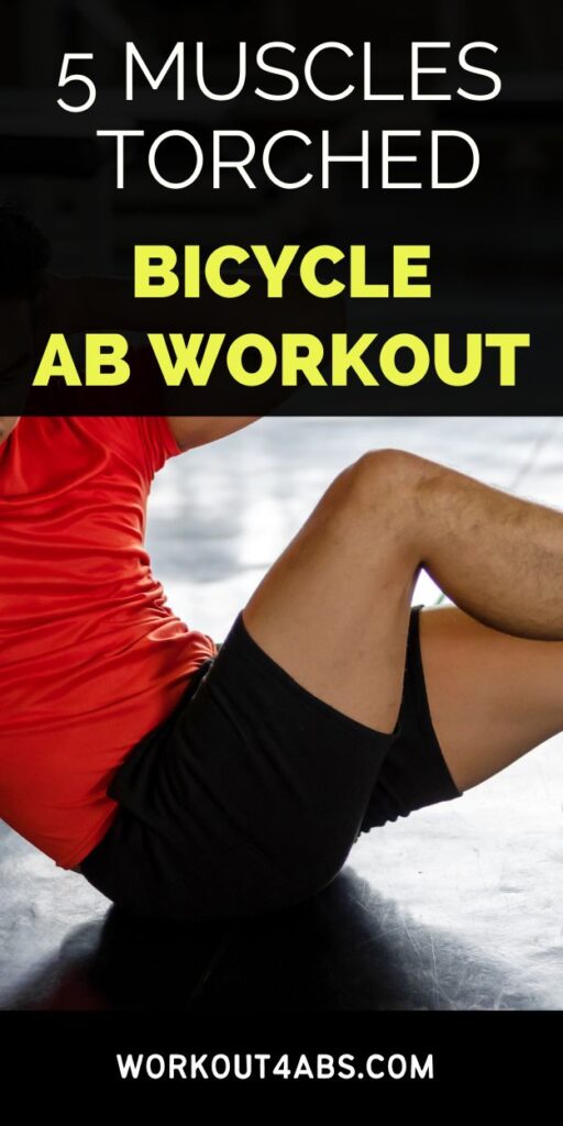 5 Muscles Torched Bicycle Ab Workout