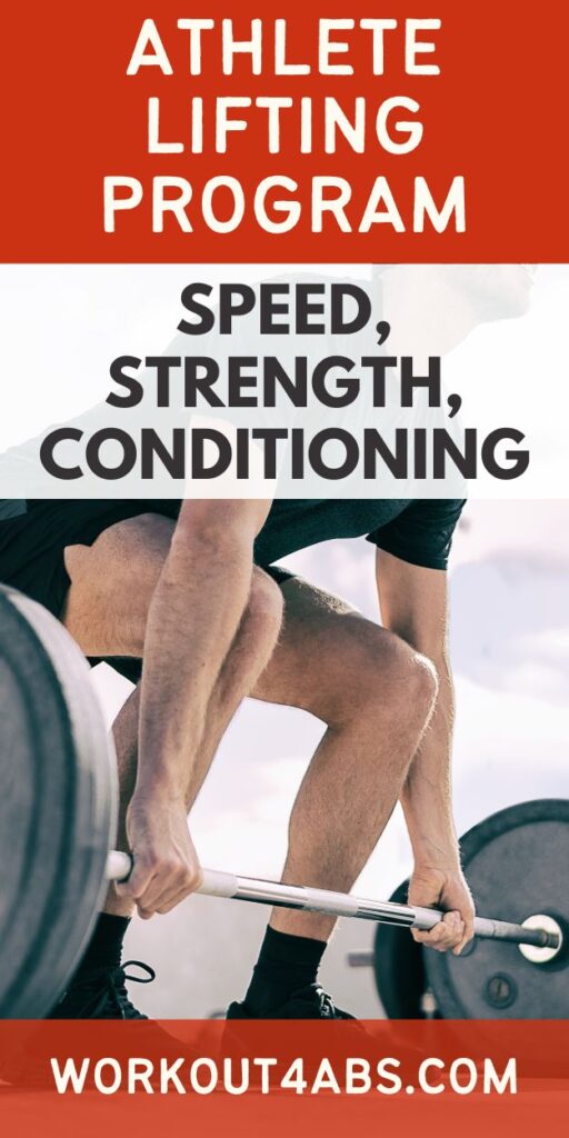 Athlete Lifting Program Speed Strength and Conditioning