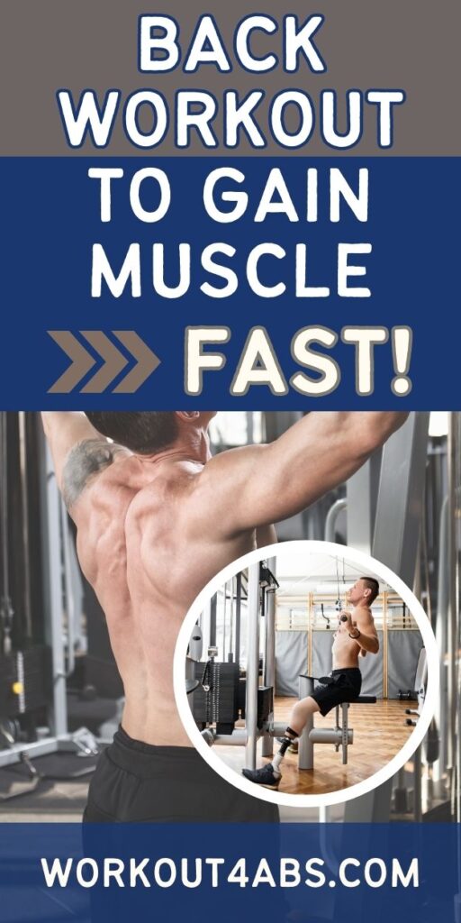 Best Back Workout to Gain Muscle Fast