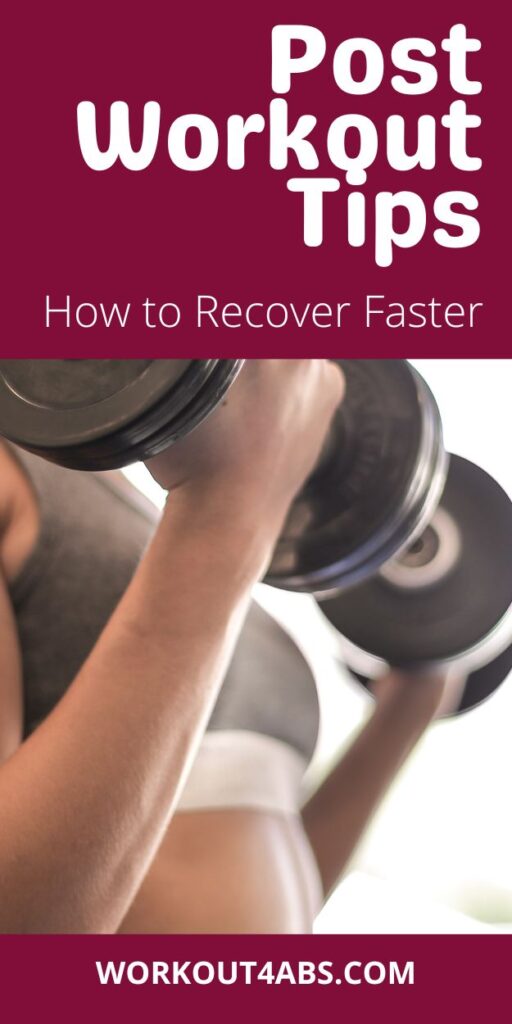 Post Workout Tips How to Recover from Workouts Faster