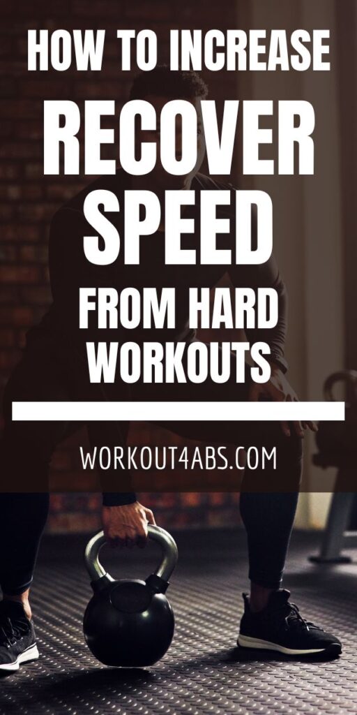 How to Increase Recovery Speed from Hard Workouts